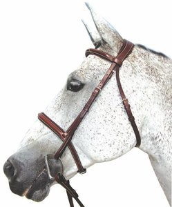 Bride d'essorage Bride en cuir occidental de haute qualité Western Heavy Duty Headstall Wholesale Western Full Horse Bride Dress - Product Image 5