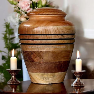 กล่องไม้เก็บโกศไม้ที่เก็บโก้หรูเป็นของชำร่วยทำจากไม้ไผ่สำหรับบ้าน - Product Image 4