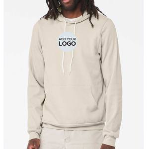 เสื้อฮู้ดน้ำหนักเบาแบบผสมผสานสามชนิด 50% โพลีเอสเตอร์ 25% ผ้าฝ้ายหวีและปั่นแบบวงแหวน 25% เรยอน - Product Image 3