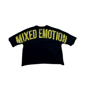 Fabricante personalizado peso pesado desgastado 100% algodón 250 Gsm Cropped Boxy Fit camiseta de gran tamaño Boxy Drop Shoulder camiseta - Product Image 2