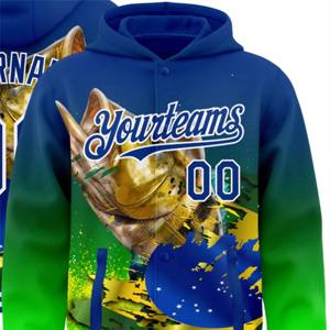 Custom Logo Heat-Transfer Waterproof 100% Cotton Winter <b>Hoodie</b> Unisex Sportswear Sweatshirt for Outdoor and Indoor Use - Product Image 2