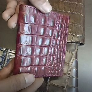 Portefeuille pour homme en cuir véritable, design à double pli avec poche zippée pour les pièces de monnaie, plusieurs emplacements pour cartes et double compartiment pour l'argent, nouveauté - Product Image 2