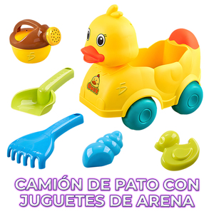Juego de Juguetes de Playa para Verano, Carrito de Pato con Accesorios, Carrito de Plástico para Niños - Product Image 4