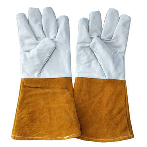 Guantes de Soldadura Industriales de Alta Calidad, Resistentes al Fuego, para Manipulación de Animales, Resistentes al Calor, Anticorte, Guantes Largos de Seguridad para Soldadura - Product Image 1