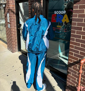 Plaine À La Mode Multicolore Solide Survêtement Personnalisé Meilleur Design Hommes Survêtement Meilleure Vente Coupe-Vent En Nylon Survêtements - Product Image 2