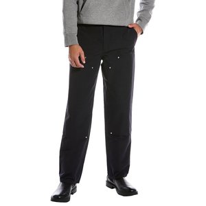 Pantaloni da carpentiere da uomo Helmut Lang, vestibilità dritta, in cotone e nylon, blu navy, taglia 30 REG - Product Image 1