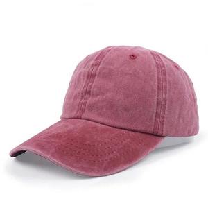 Gorras de béisbol deportivas suaves sin estructura de algodón lavado Vintage desgastado para hombre con logotipo personalizado unisex - Product Image 1