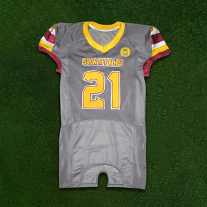 Camiseta de fútbol americano para niños personalizada al por mayor de fábrica, técnica de sublimación corta transpirable fabricada - Product Image 1