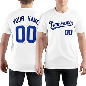 Maillot de baseball personnalisé sublimé, nom d'équipe personnalisé, numéro, uniforme de sport respirant et doux pour hommes, vêtements d'entraînement pour jeunes - Product Image 1