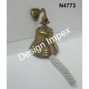 Laiton antique Titanic navire cloches vente chaude 100% laiton mur cloches à la main cloches nautiques pour la maison jardin décoration artisanat - Product Image 3