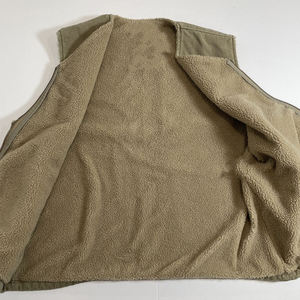 Breathable OEM Service Heavy Duty Men <b>Quilted</b> Lined Outdoor Big Pockets Casual Jacket Work Wear Canvas Rib Collar - Product Image 3