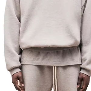 OEM Custom <b>Men's</b> Cotton/Polyester Heavyweight Solid Winter <b>Hoodies</b> Digital Printing Oversized Streetwear Pullover - Product Image 5