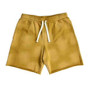 กางเกงขาสั้นผ้าฝ้ายขนแกะ100% วินเทจกันแดดกางเกงขาสั้นฝรั่งเศสเทอร์รี่มีหลายสีและขนาด - Product Image 3