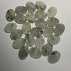 Monedas planas dobles ovaladas Color azul claro Piedra De Luna natural Piedra lunar Cabujón de piedras preciosas sueltas para la fabricación de joyas Uso a granel - Product Image 3