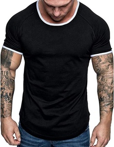 เสื้อยืดทรงบ็อกซี่ แขนสั้น ผ้าคอตตอนหนา 200gsm ทรงโอเวอร์ไซส์ พิมพ์โลโก้ได้ เป็นมิตรกับสิ่งแวดล้อม ไม่ยับ แห้งเร็ว สำหรับผู้ชาย - Product Image 6