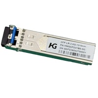 High Compatibility POE Optical Fiber Module for Carrier Network Broadband and Ethernet Systems 2.5G SFP LR 1310nm SMF 10km