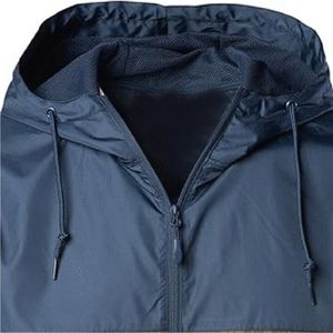 Veste coupe-vent imperméable de haute qualité, design moderne, légère, pour hommes, vente en gros, logo personnalisé, veste en nylon - Product Image 2