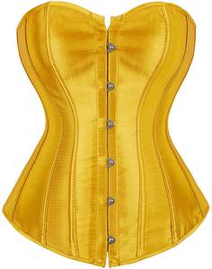 Red Satin <b>Corset</b> Body Shaping Shapewear Sexy <b>Bustier</b> Waist Cincher Slimming Lingerie for Women Gothic Fashion Top - Product Image 5