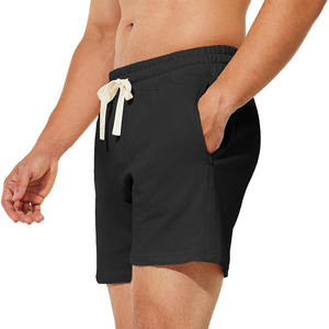 Short pour hommes de conception de service OEM avec poche à prix de gros pour hommes, vêtements décontractés et de gymnastique 100% Shorts en coton à vendre - Product Image 2