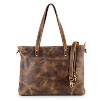 Sac fourre-tout en cuir véritable de haute qualité, fait main, style vintage western bohème anglais, imprimés animaliers, luxe, fermeture éclair pour femme