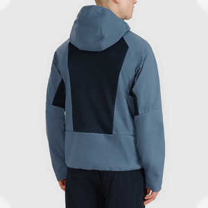 Bulk Quantity OEM Service Men Winter Softshell <b>Jacket</b> Stand Collar Waterproof Breathable Vintage Style Eco-Friendly <b>Customized</b> - Product Image 4