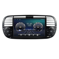 Écran Android 7 pouces WITSON, style OEM sans lecteur DVD pour Fiat 500 2010-2015, autoradio multimédia GPS CarPlay