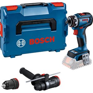 Perceuse-visseuse sans fil 18V avec mandrin sans clé, système FlexiClick, poignée auxiliaire, L-BOXX, alimentation électrique - Product Image 6