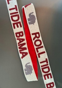 <b>Christmas</b> Beaded Purse Strap Bag Strap Sorority Gameday Strap Customized Strap With Detachable Hooks Ho Ho Ho beaded belts - Product Image 6