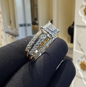 Solid Gold Real <b>Diamond</b> Women's Ring 14K & 18K Round Brilliant Cut Third Party Certified Elegant Handcrafted <b>Jewelry</b> - Product Image 6