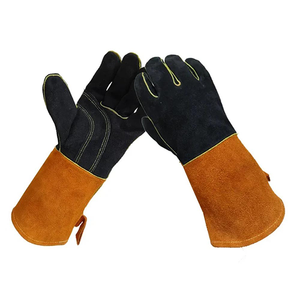 Guantes de soldadura de alta calidad, gran oferta, protegen a los soldadores, guantes de mano, guantes de soldadura de cuero industriales - Product Image 2