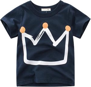 Children's Short-sleeved Knitted 100% Cotton T-shirts for Boys and Girls Summer <b>Clothes</b> Quick Dry Breathable - Product Image 6