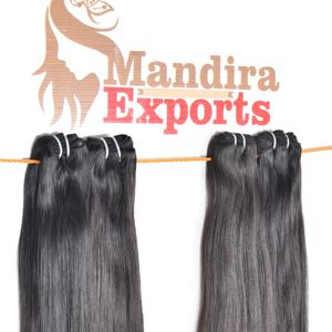 Barato un donante cabello virgen joven crudo indio sin procesar ninguno enredos paquetes sedoso recto cutícula alineada templo cabello humano - Product Image 6