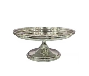 Frutero de Metal Personalizado con Base de Aluminio, Diseño Moderno y Duradero para el Hogar, Hotel, Restaurante, Fiestas, Color Plateado - Product Image 4