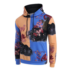 Sudaderas con Capucha de Invierno para Hombre de Primera Calidad, 100% Algodón, Diseño Personalizado, Sublimación Sólida - Product Image 2