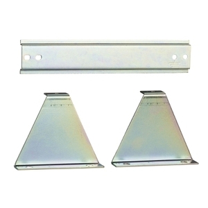 Supporto per Guida DIN con 10 Moduli e Staffe di Montaggio a Porta - Product Image 1