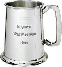 Latest Arrival White Royals Pure Brass Silver Plated Eco-Friendly Minimalist Medieval Tankard <b>Mug</b> with Customizable Color & Logo - Product Image 3