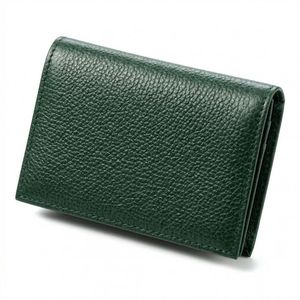 Minimalist Genuine Leather <b>Card</b> <b>Holder</b> <b>Wallet</b> 6 Inch Black No Closure 30 mm Thickness 70 g Weight - Product Image 4