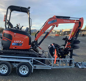 Miniexcavadora Kubota de 1,7 toneladas, cargadora hidráulica de orugas de alta eficiencia para construcción urbana y lugares de trabajo - Product Image 1