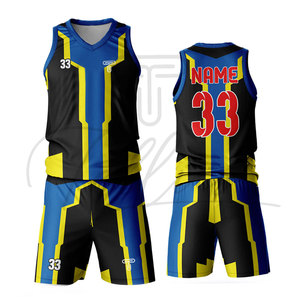 Ensembles d'uniformes de basket-ball personnalisés pour hommes, imprimés, à séchage rapide, sans manches, pour équipes et clubs, par Tellus Apparel - Product Image 3