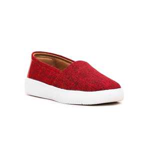 Maroon Basketball Style Sneaker Slip-On (zapatillas de deporte estilo baloncesto), en color marrón - Product Image 2