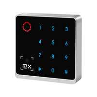 Lecteur de code QR étanche IP66 Wiegand RS485 125/13.56MHz EM+ + pour rotation à 360°, 26-64 bits, portée 1-4 cm, capteur CMOS ISO