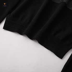 Alta calidad personalizado nuevo estilo Europeo Americano suéter largo de invierno para mujeres aguja gruesa Jacquard Terry tela otoño - Product Image 5