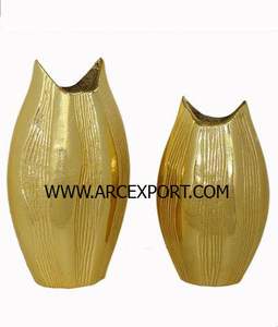 Recién llegado, jarrones de flores martillados de cobre únicos, los mejores jarrones de flores de cobre de calidad superior para jarrones de Decoración de mesa a bajo precio - Product Image 6