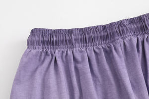 Pantalones Cortos Retro de Algodón 100% Lavado de 290 g/m² para Hombre Bigwood, Casuales, de Verano, Transpirables, de Cintura Media Elástica, Estilo Vintage - Product Image 5