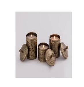 Récipients de sucre et de café en laiton et inoxydable de haute qualité à usage culinaire disponibles en plusieurs finitions utilisées pour conserver la poudre alimentaire - Product Image 4