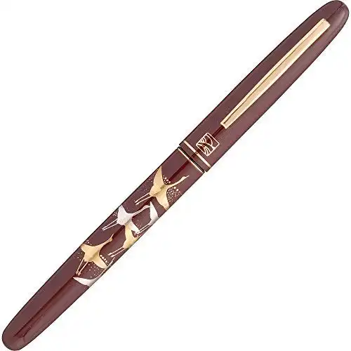 [KURETAKE] Brush Kuretake Brush pen me bamboo million years Makie story TsuruHisashi red DU181-815 colorful pens fine tip pen br