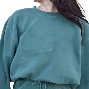 Jersey de mujer de gran tamaño personalizado OEM, sudadera con letras de hermandad griega, parches de chenilla de capítulo personalizado de punto de invierno ODM - Product Image 5