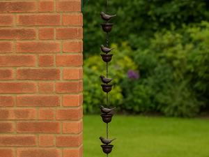 Cadena de Lluvia Elegante para Jardín, Decoración Exterior para Canaletas - Product Image 3