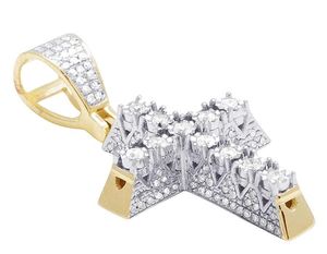 จี้เพชรเม็ดกลมสำหรับชายและหญิง VVS Moissanite เครื่องประดับเงิน S925ทำด้วยมือ - Product Image 2