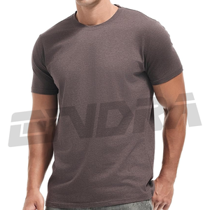เสื้อยืดธรรมดาคลาสสิกสำหรับผู้ชายเครื่องแต่งกายพื้นฐานของการแต่งตัวให้สะอาดทุกวันความสบายทุกๆสไตล์ผ้านุ่มๆในฤดู - Product Image 1